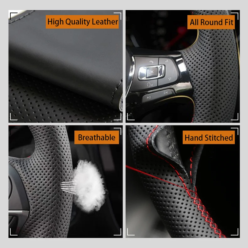 Pokrowiec na kierownicę samoch – Car Steering Wheel Cover Anti Slip Breathable recenzja i cena