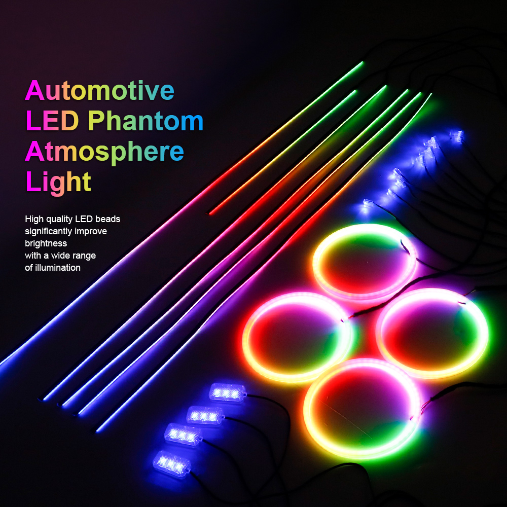 6/10/14/18/22 w 1 – oświetleni – Led Ambient Interior Car Lights App Control recenzja i cena