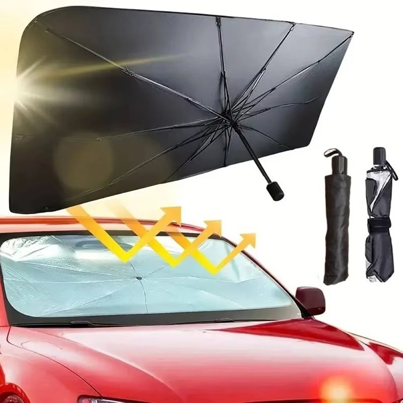 Uniwersalne, praktyczne, skład – Car Sunshade Windshield Umbrella Foldable recenzja i cena