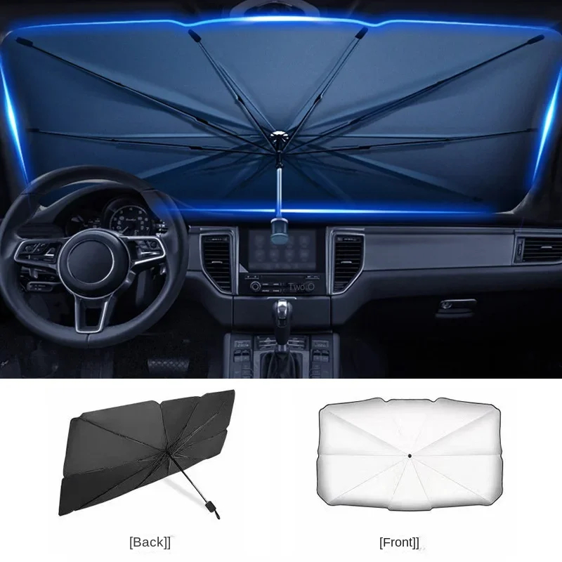 Uniwersalne, praktyczne, skład – Car Sunshade Windshield Umbrella Foldable recenzja i cena