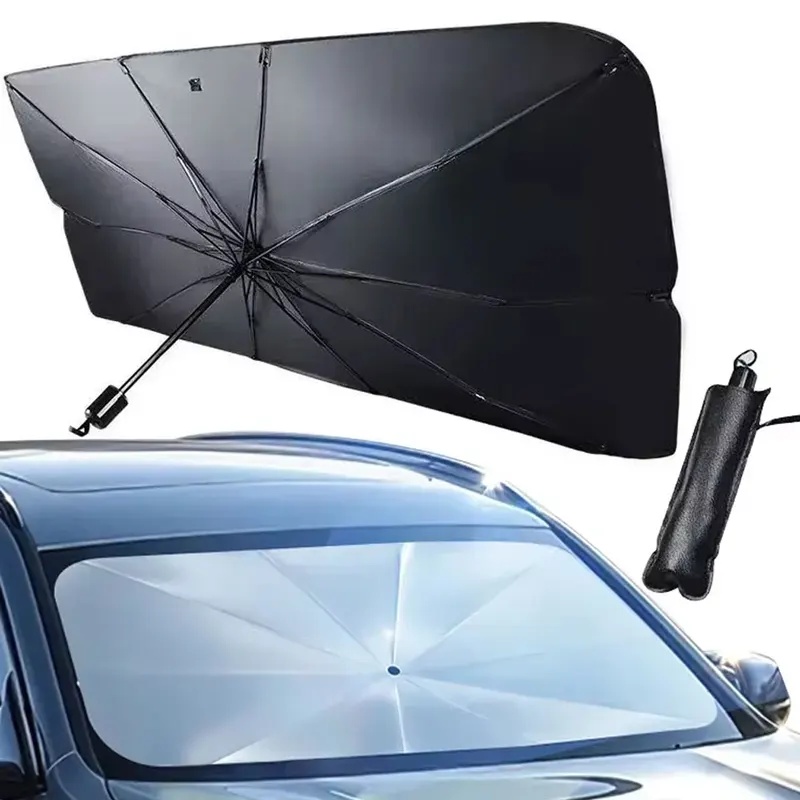 Małe prezenty do wkładania w ś – Car Sunshade Windshield Umbrella Foldable recenzja i cena