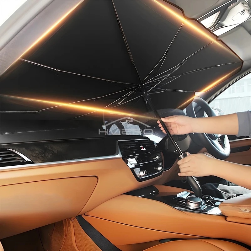 Małe prezenty do wkładania w ś – Car Sunshade Windshield Umbrella Foldable recenzja i cena