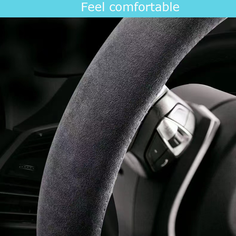 Niestandardowy ręcznie szyty c – Car Steering Wheel Cover Anti Slip Breathable recenzja i cena