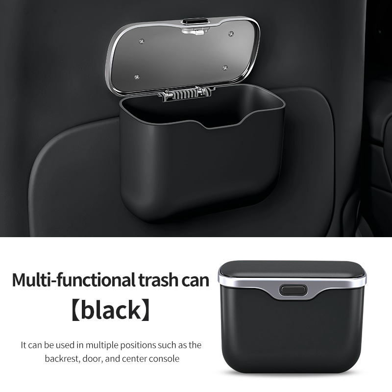 Samochodowy kosz na śmieci z k – Waterproof Car Trash Can With Lid recenzja i cena