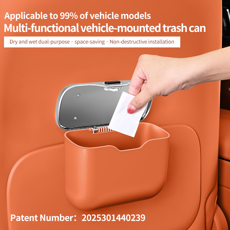 Samochodowy kosz na śmieci z k – Waterproof Car Trash Can With Lid recenzja i cena